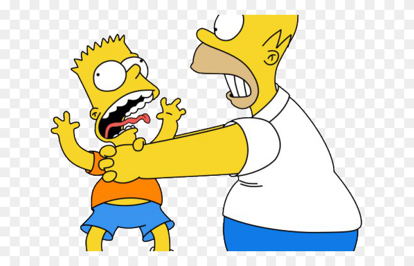640x480 Bart Simpson Clipart Homer - Bart Simpson PNG