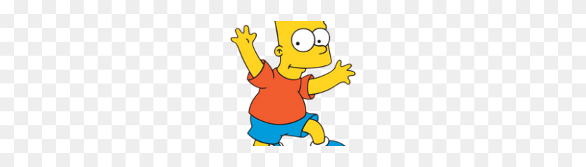 180x180 Bart Simpson Png Clipart - Simpson PNG