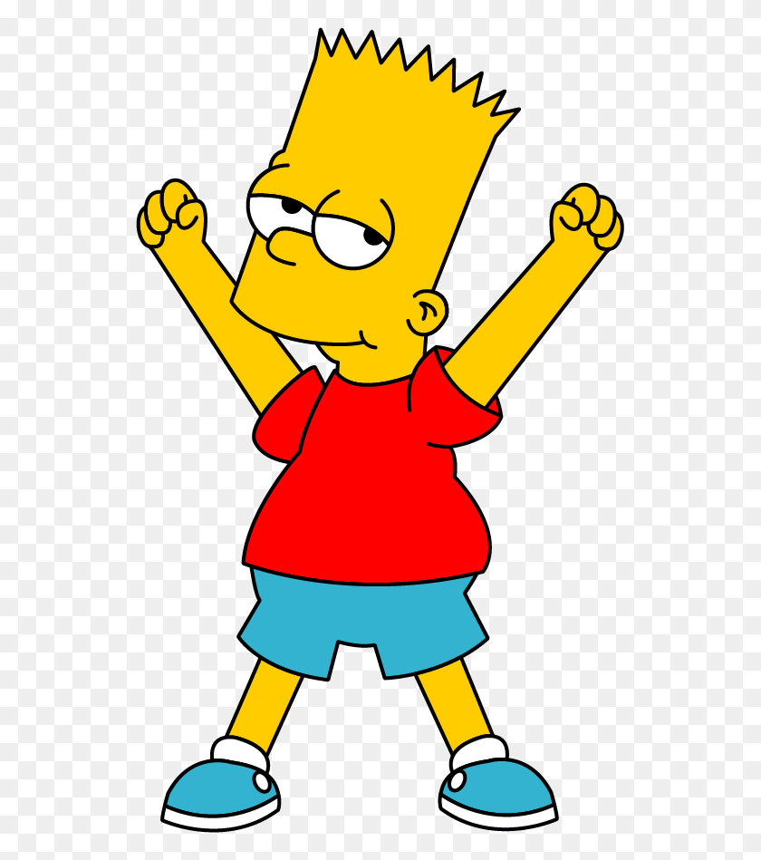 540x889 Bart Simpson Png Images Cliparts Png Only - Bart Png
