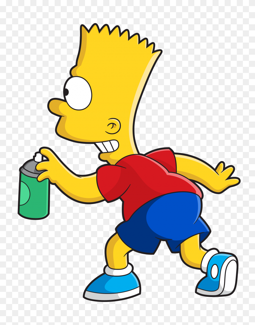 2550x3300 Bart Simpson Png Transparente Bart Simpson Images - Homer Simpson Png