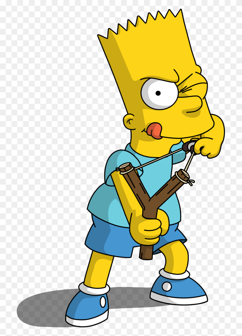 723x1105 Bart Simpson Png