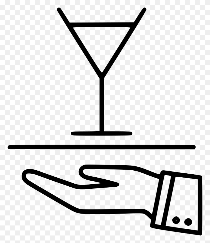 840x980 Bartender Barman Barkeeper Bar Waiter Png Icon Free Download - Bartender PNG