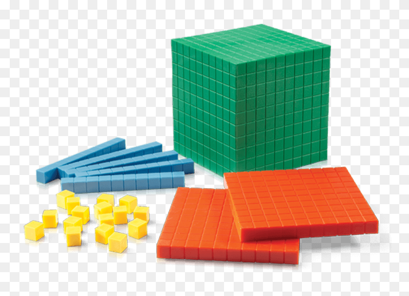 768x549 Base Ten Block - Base Ten Blocks Clip Art