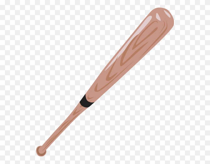 552x594 Baseball Bat Clip Art Free Vector - Free Baseball Bat Clipart