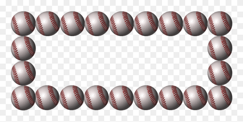 992x461 Baseball Clipart Borders - Baseball Laces PNG