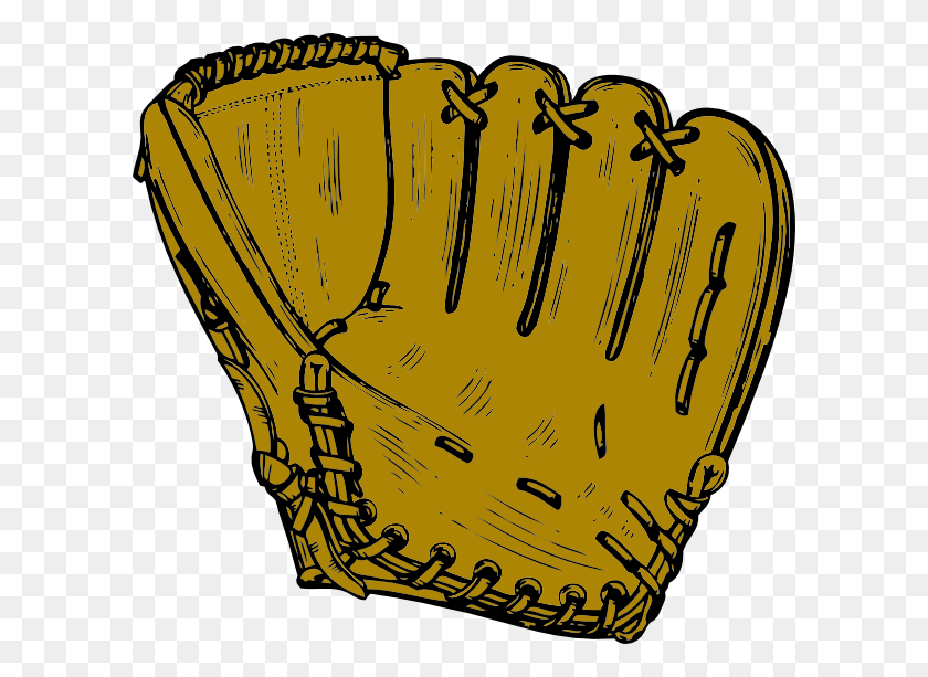 600x553 Baseball Glove Clip Art Free Vector - Vintage Baseball Clipart