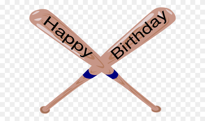 600x438 Baseball Happy Birthday Advancedmassagebysara - Happy Birthday Son Clipart