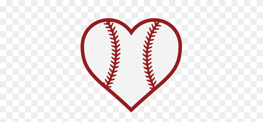 325x331 Baseball Heart Cricut Explore Baseball, Baseball - Clipart De Béisbol Sin Fondo