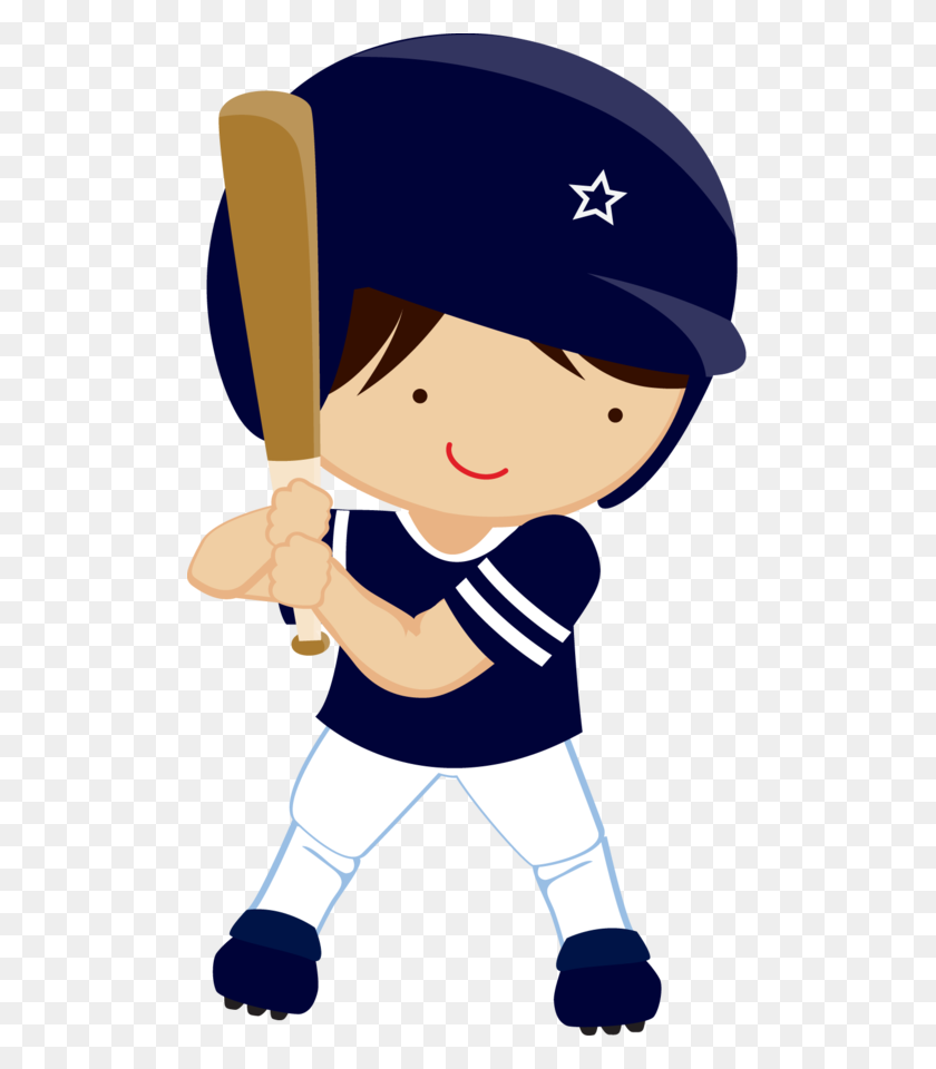 504x900 Baseball Kids Clipart Group With Items - Say Hello Clipart