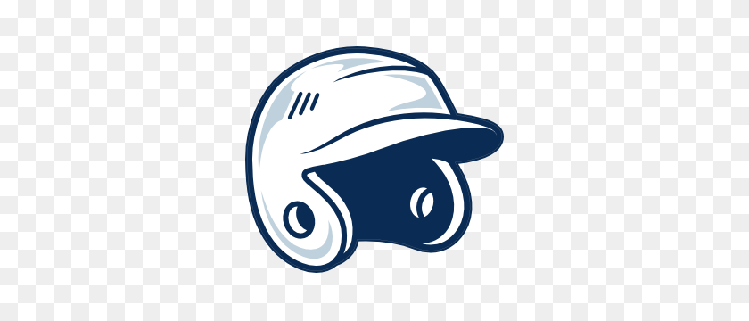 300x300 Baseball Or Softball Helmet With Shading Sticker - Softball Seams Clipart