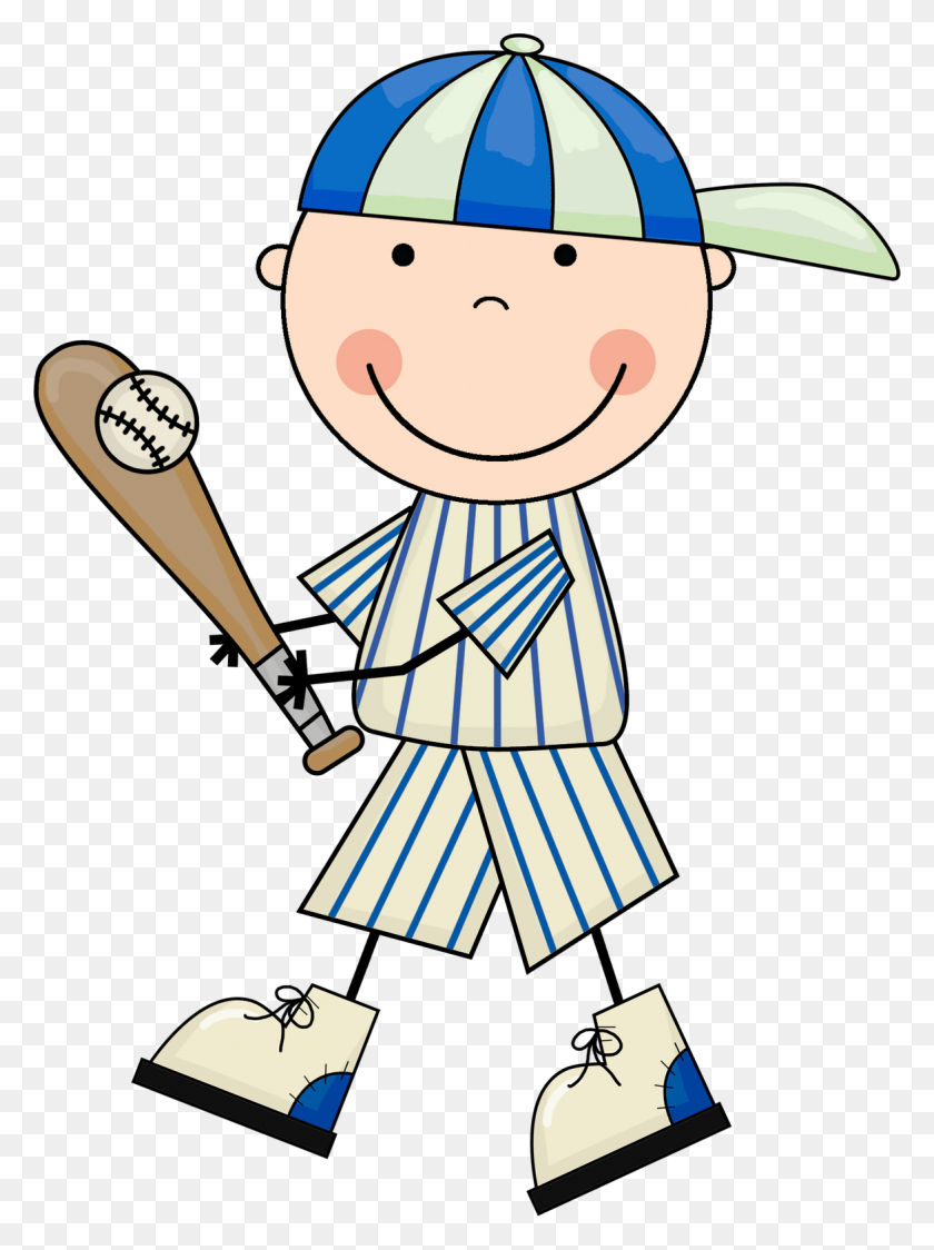 1172x1600 Baseball Player Clipart Group With Items - Child Stealing Clipart