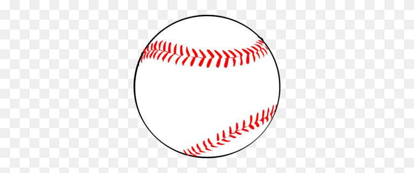 298x291 Бейсбол Wred Laces Картинки - Мяч Для Софтбола Клипарт