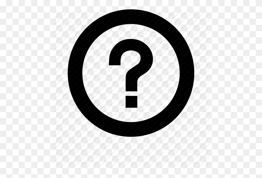 512x512 Basic, Circle, Info, Mark, Office, Question Icon - Question Icon PNG
