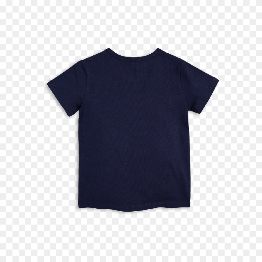 786x786 Camiseta Básica De Manga Corta Azul Marino - Camiseta Negra Png