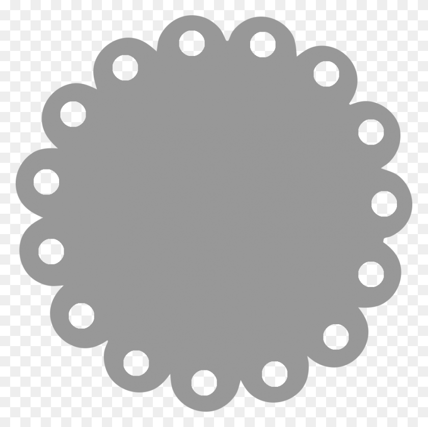 907x906 Basic Templates - Circle Pattern PNG