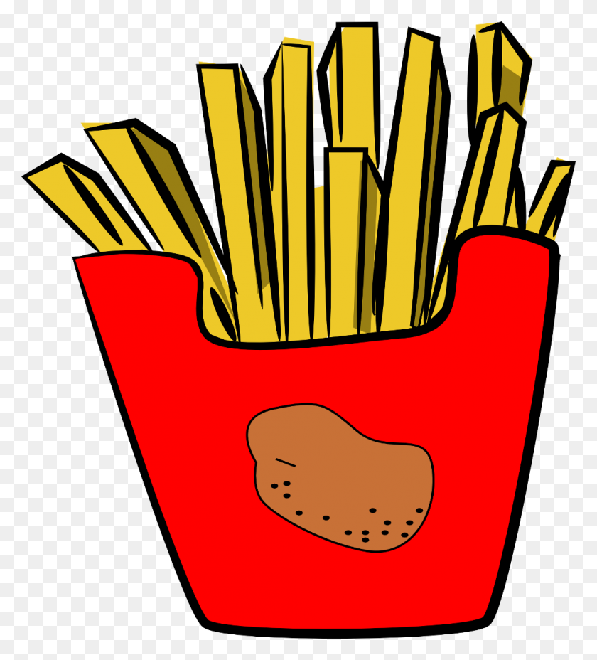 1045x1163 Basket Clipart French Fry - Basket Clipart Free