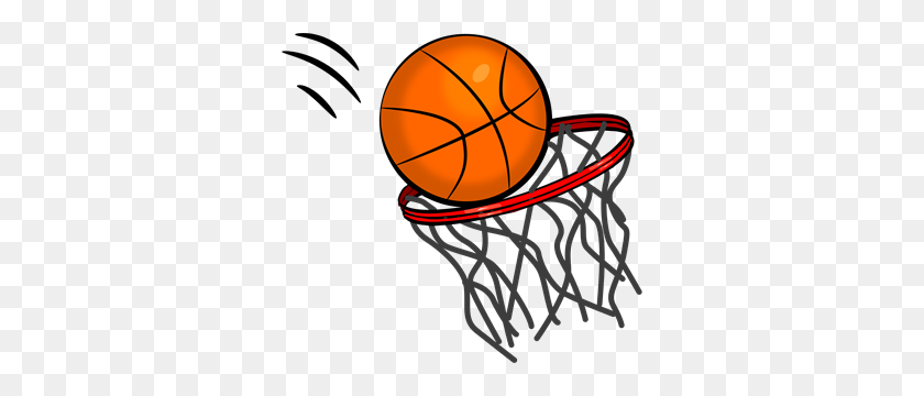 500x300 Basket Clipart Youth Basketball - Basket Clipart