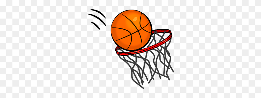 280x257 Basketball And Net Png Transparent Basketball And Net Images - Basketball And Net Clipart