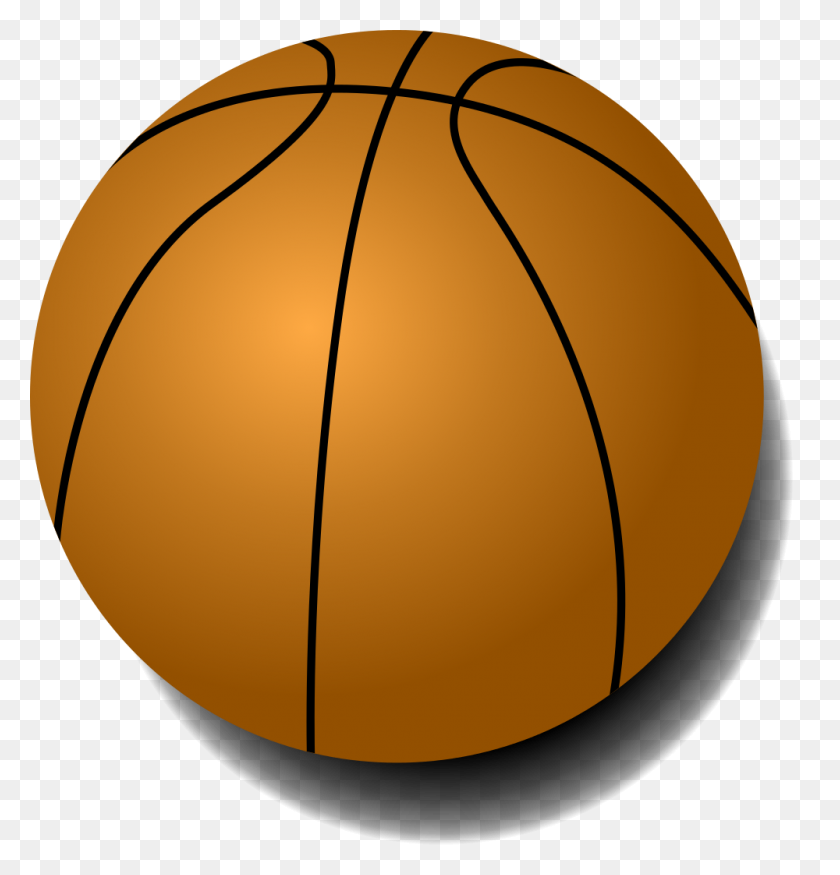 1000x1046 Basketball Ball - Basketball PNG