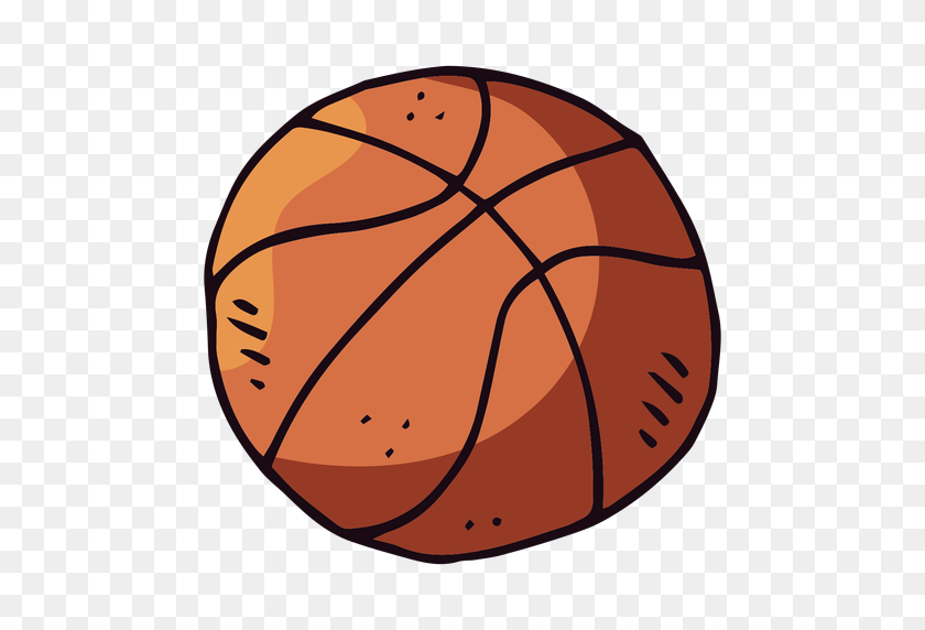 512x512 Basketball Ball Cartoon - Basketball PNG