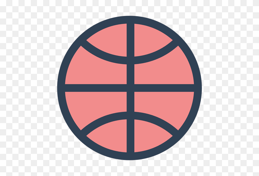 512x512 Значок Баскетбольный Мяч Инсульта - Баскетбольный Мяч Png