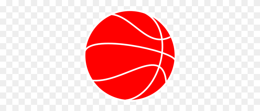 300x300 Баскетбол Картинки Бесплатно Красный Баскетбол - Баскетбол Клипарт Бесплатно Для Печати