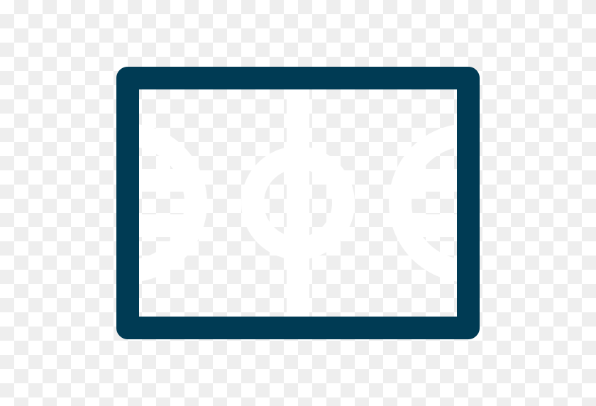 512x512 Basketball Court Png Icon - Basketball Court PNG