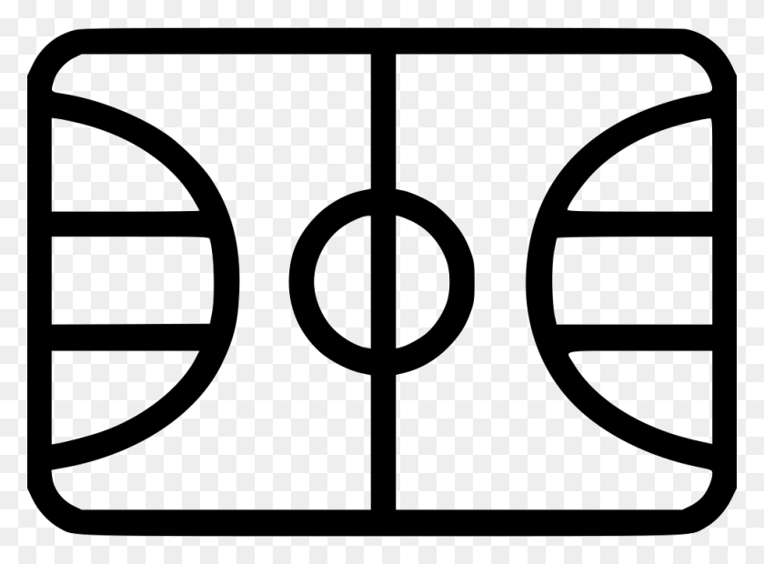 980x704 Basketball Court Png Icon Free Download - Basketball Court PNG
