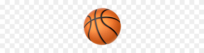 160x160 Basketball Emoji On Apple Ios - Basketball Emoji PNG