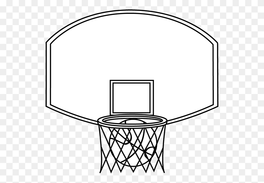 550x524 Basketball Hoop Png Photoshop Images - Basketball Goal PNG