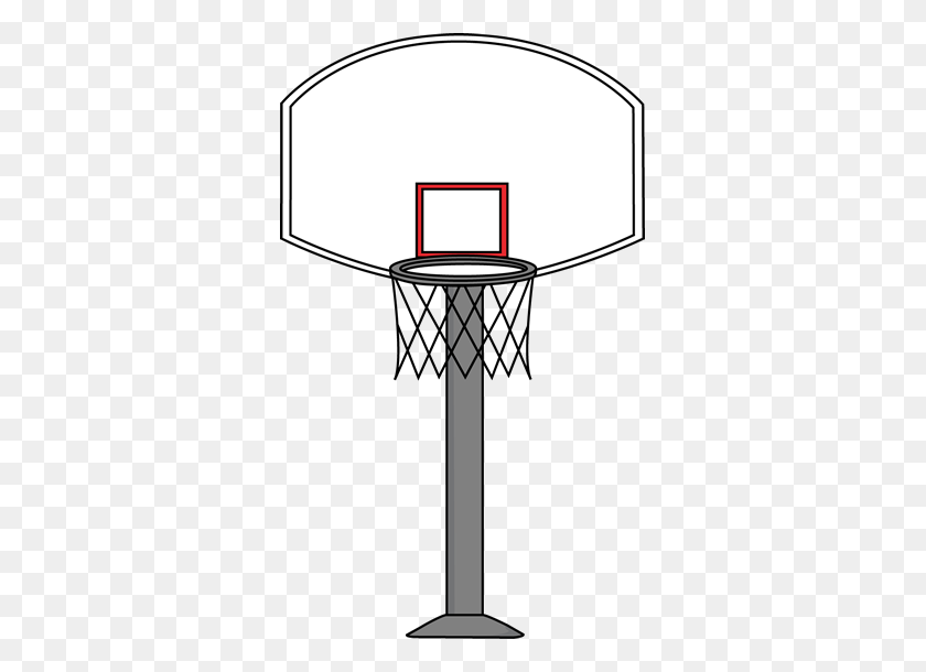 331x550 Basketball Net With Stand Clipart - Ring Clipart PNG