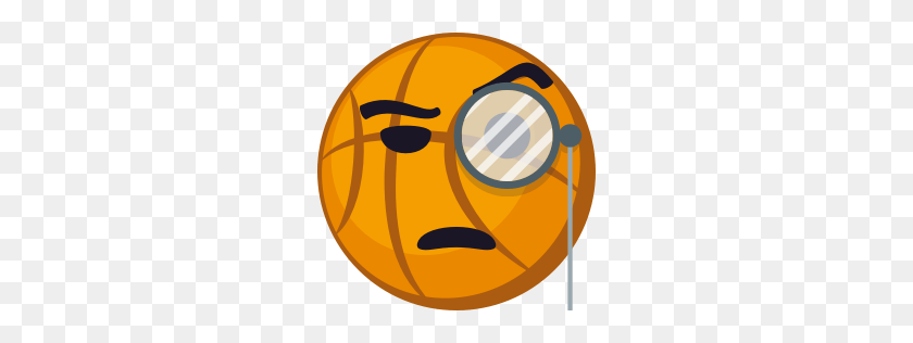 256x256 Баскетбольный Набор - Баскетбол Emoji Png