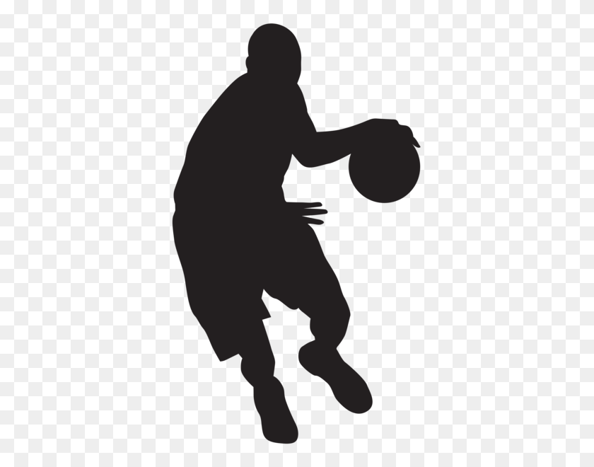 358x600 Баскетболист Силуэт Png Картинная Галерея - Баскетбол Силуэт Клипарт