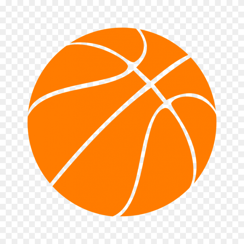 866x864 Баскетбол Png - Оранжевый Png