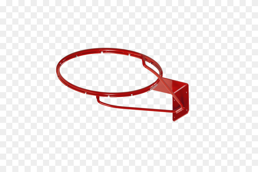 500x500 Basketball Ring Orange With Safe Net Mount - Basketball Net PNG
