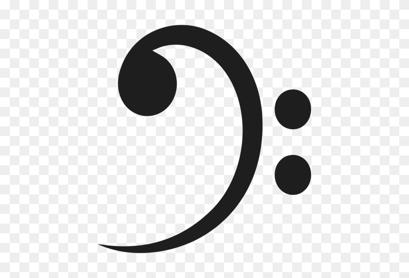 512x512 Bass Clef - Bass Clef PNG