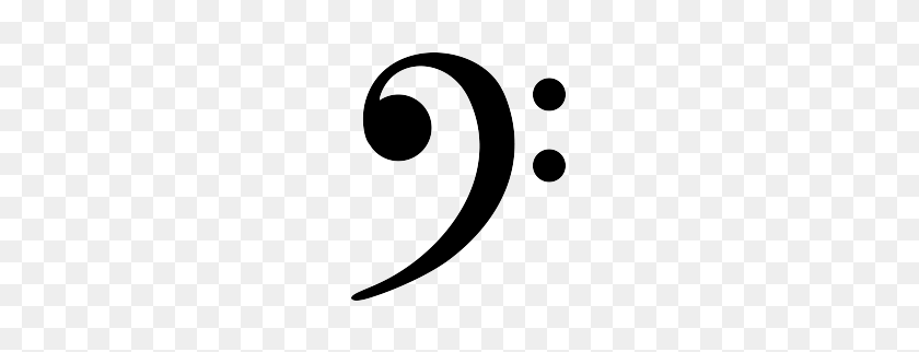 263x262 Bass Clef Silhouette Piercing And Tattoo Ideas - Oboe Clipart