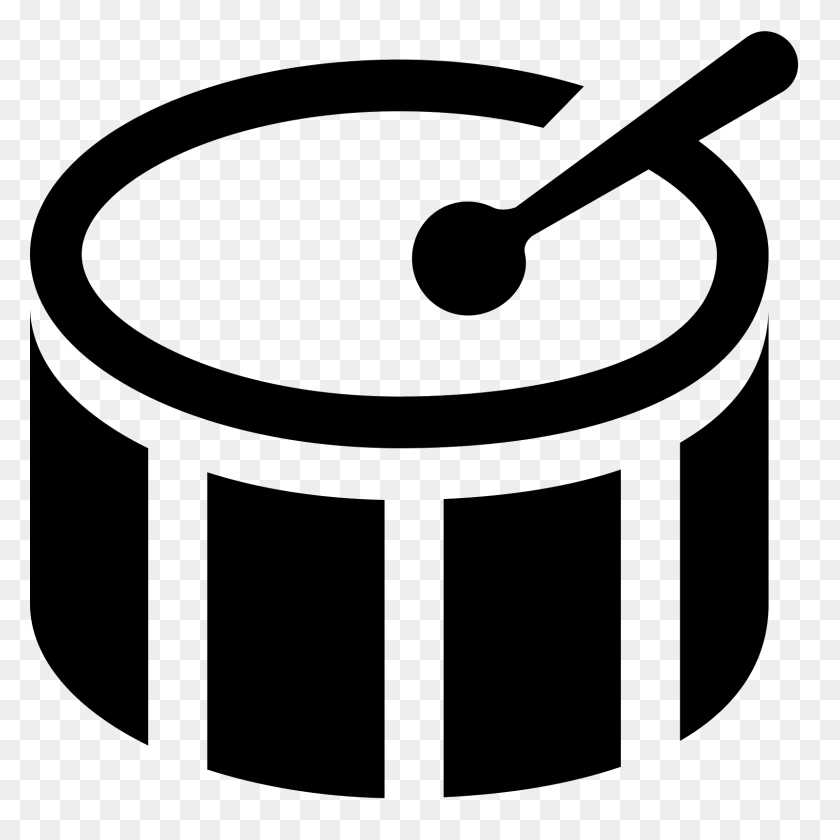 1600x1600 Bass Drum Icon - Drum PNG
