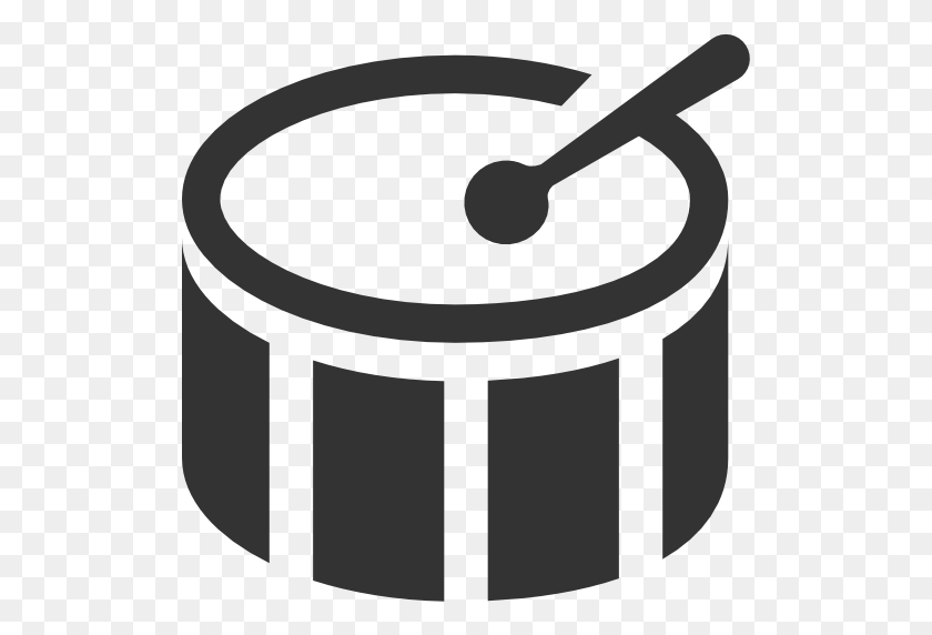512x512 Bass, Drums, Music Icon Free Of Windows Icon - Bass Drum Clipart