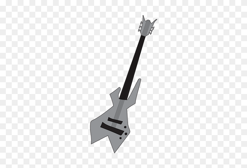 512x512 Bass Guitar Musical Instrument Doodle - Bass PNG