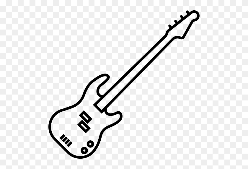 512x512 Bass Guitar Png Icon - Bass Guitar PNG