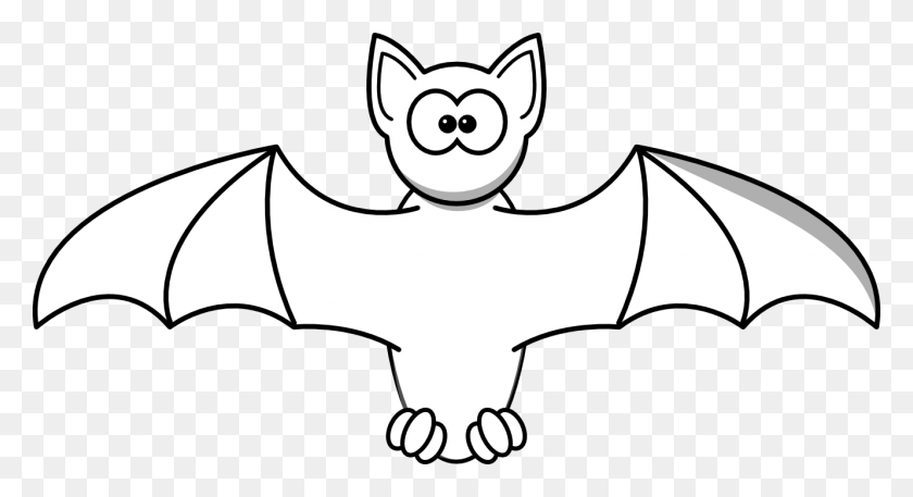 1331x678 Bat Black And White Halloween Black Bat Clipart - Softball Bat Clipart