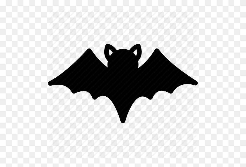 512x512 Murciélago, Vuelo, Halloween, Vampiro, Alas Icono - Flying Bat Clipart