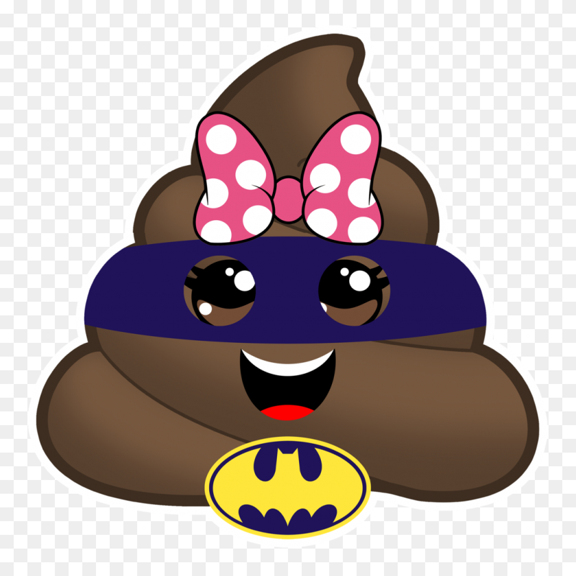1024x1024 Bat Poop Emoji Pop Studios Props - Poop Emoji PNG