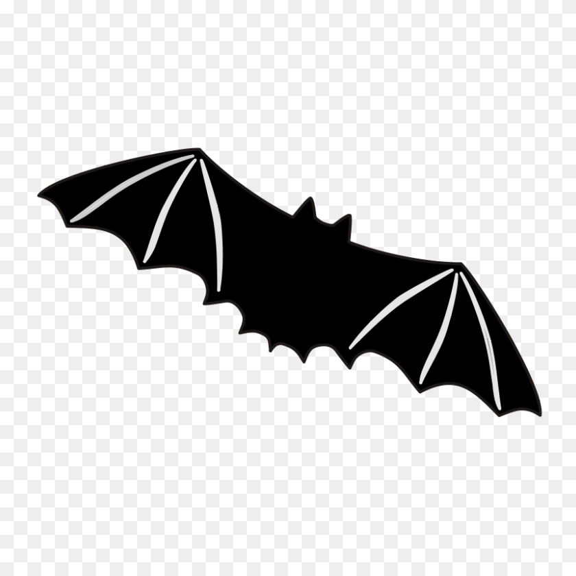 800x800 Bat Scary Clip Art Download - Creepy Halloween Clipart