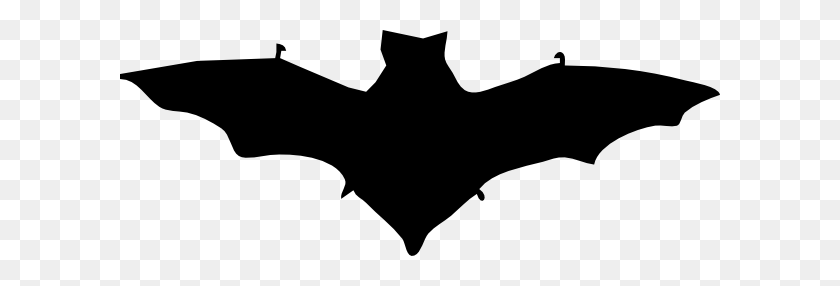 600x226 Bat Silhouette Clip Arts Download - Bat Clipart PNG