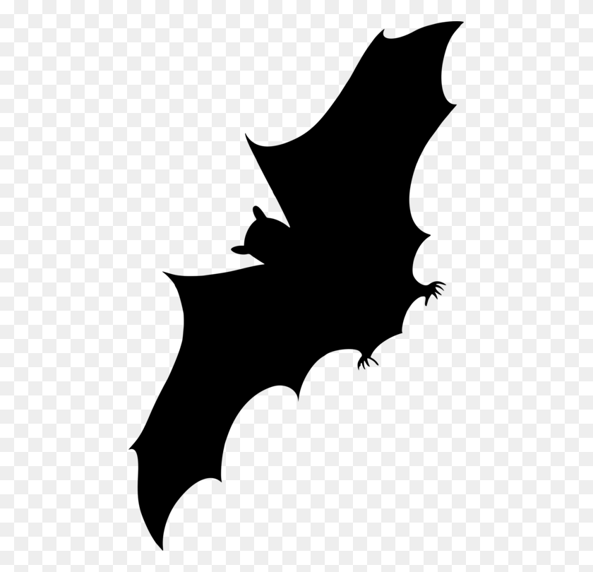 475x750 Bat Silhouette Illustrator Black And White - Bat Silhouette PNG