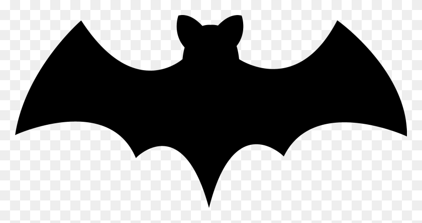 2455x1213 Bat Silhouette Png High Quality Image Png Arts - Bat Silhouette PNG