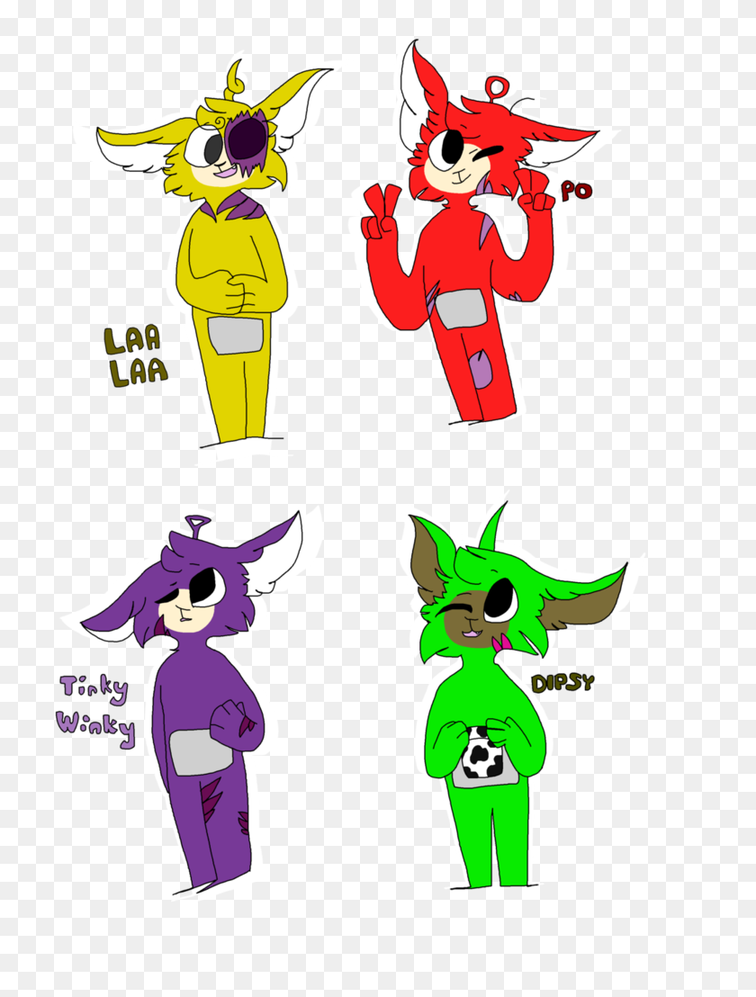762x1048 Batch Is Out!! Here's The Four Main Teletubbies - Teletubbies PNG