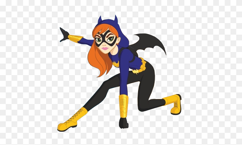 464x442 Batgirl Básico Nuevo Perfil De Arte De Super Hero Girls - Batgirl Png